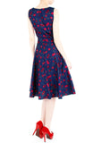 Oh, So Sweet Cherries! Flare Midi Dress