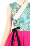 Opulent Jade Sakura Hanbok