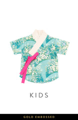 BOYS Opulent Jade Sakura Hanbok
