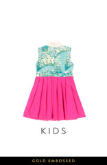 GIRLS Opulent Jade Sakura Hanbok