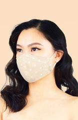 MASQUERADE Luxe Lace Mask - Porcelain Lover