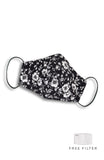 Night Poppies Pure Cotton Face Mask