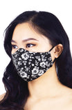 Night Poppies Pure Cotton Face Mask