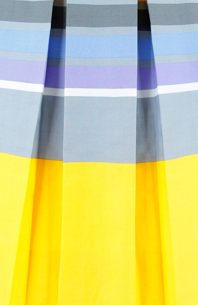 Pick-Me-Up Stripe Flare Dress