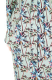 Playful Palm Print Modern Kebaya