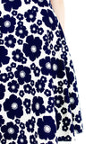 Poised Poppy Presence Flare Midi Dress