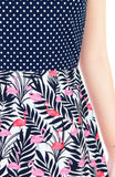 Polka the Flamingo Vera Dress