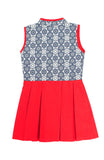 Porcelain Cloisonné Cheongsam Dress