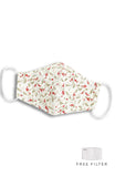 Precious Poppy Pure Cotton Face Mask