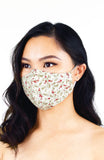 Precious Poppy Pure Cotton Face Mask