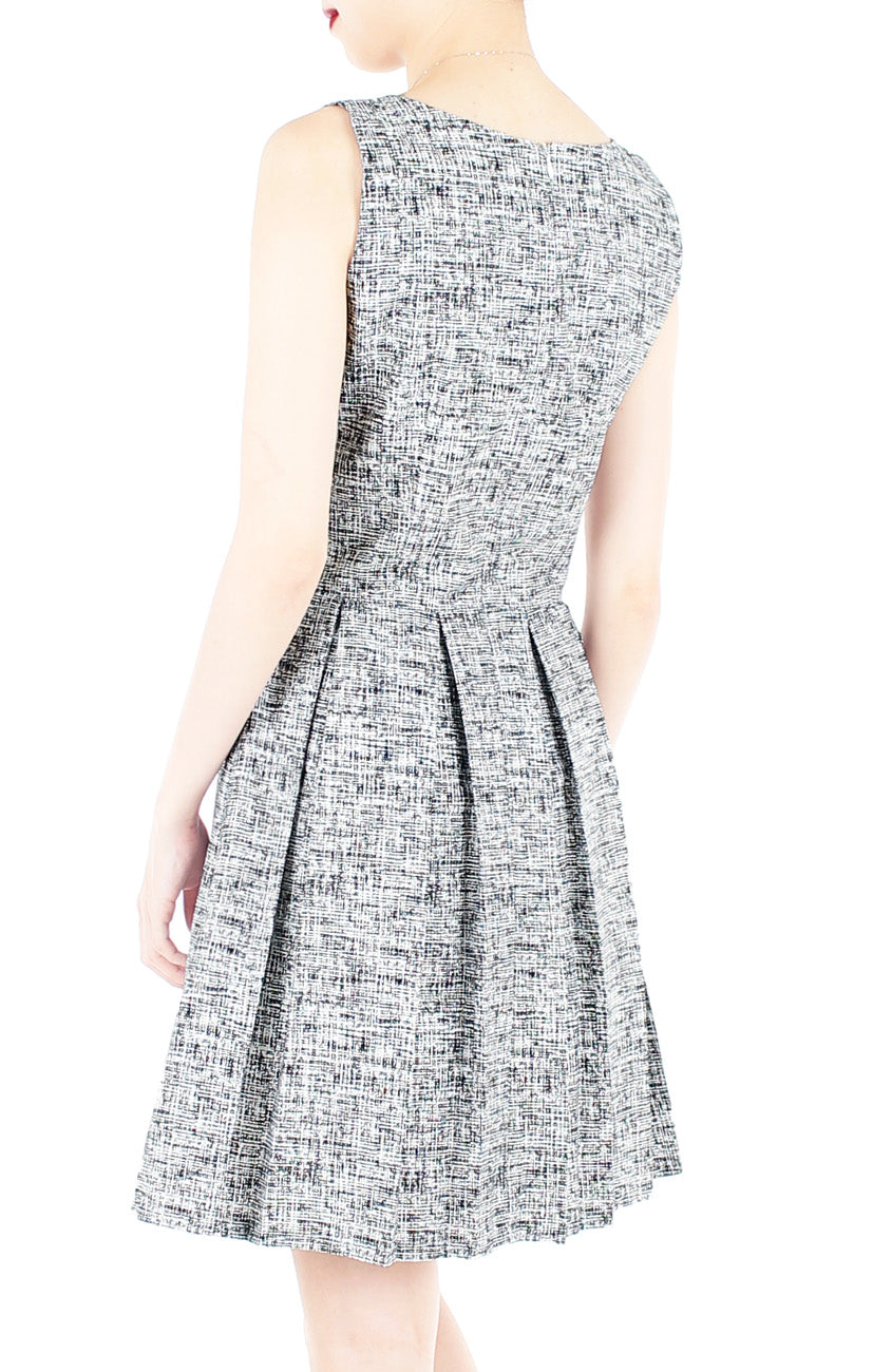 Professional Posh Flare Dress - White