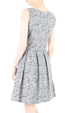Professional Posh Flare Dress - White