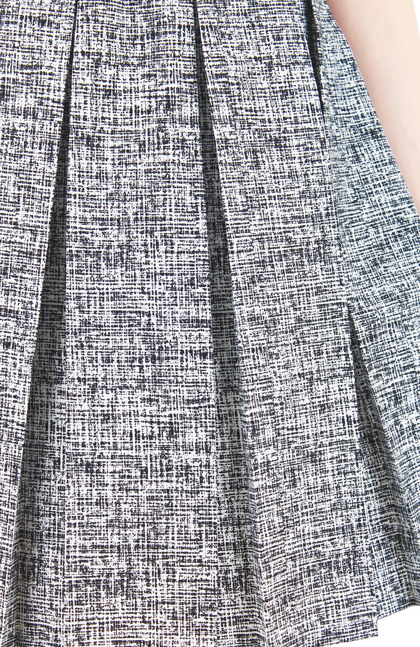 Professional Posh Flare Dress - White