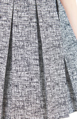 Professional Posh Flare Dress - White