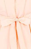Prom Princess Skater Dress - Peach