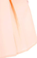 Forever Fanciful Flare Midi Dress with Bow Back - Peach