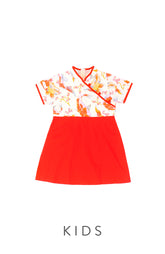 GIRLS Prosperity Koi Cheongsam