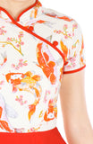 Prosperity Koi Cheongsam