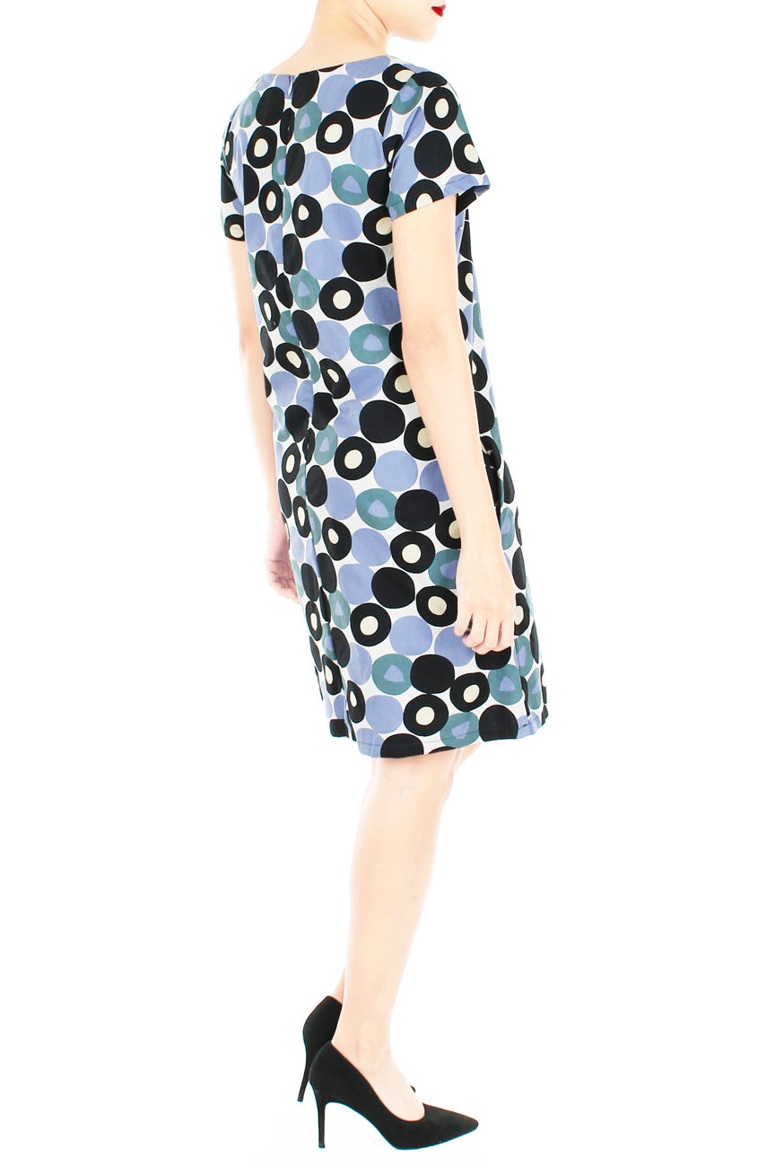 Retro 60s Gemstones Lily Dress - Lavender Quartz