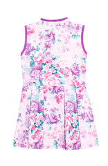 Romance of the Spring Cheongsam Dress - Orchid Purple