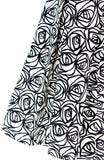 Roses Rendezvous Flare Dress - White