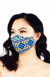 Royal Istanbul Pure Cotton Face Mask - Blue Ocean