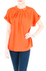 Sartorial Self-Discovery Blouse - Orange