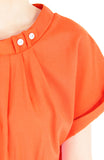 Sartorial Self-Discovery Blouse - Orange