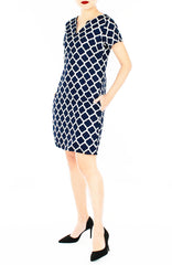 Sartorial Moroccan Mosaic Lily Shift Dress