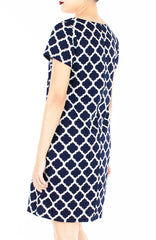 Sartorial Moroccan Mosaic Lily Shift Dress