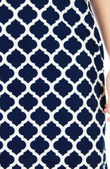 Sartorial Moroccan Mosaic Lily Shift Dress