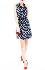 Sartorial Moroccan Mosaic Shirtdress