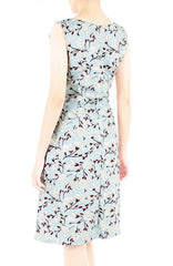 Serene White Lilies Stella Dress