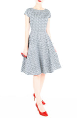 Serene Dream Flare Tea Dress