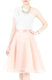 Smitten by Love One Shoulder Top - White