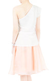 Smitten by Love One Shoulder Top - White
