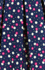 Spring Daisies & Confetti Flare Dress - Pink