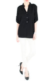 Stay Classic Utility Blouse - Black