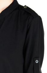 Stay Classic Utility Blouse - Black