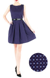 Stellar Seashells Flare Dress