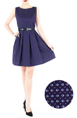 Stellar Seashells Flare Dress