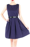 Stellar Seashells Flare Dress