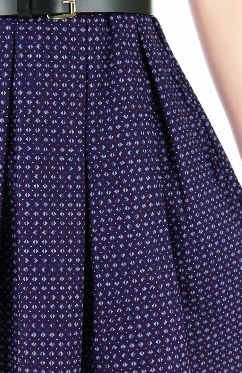 Stellar Seashells Flare Dress