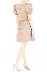Summer Fields in Peach Alice Dress