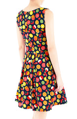 The Apple of My Eye Flare Dress