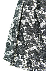 The Modern Black Beauty Flare Knee Length Dress