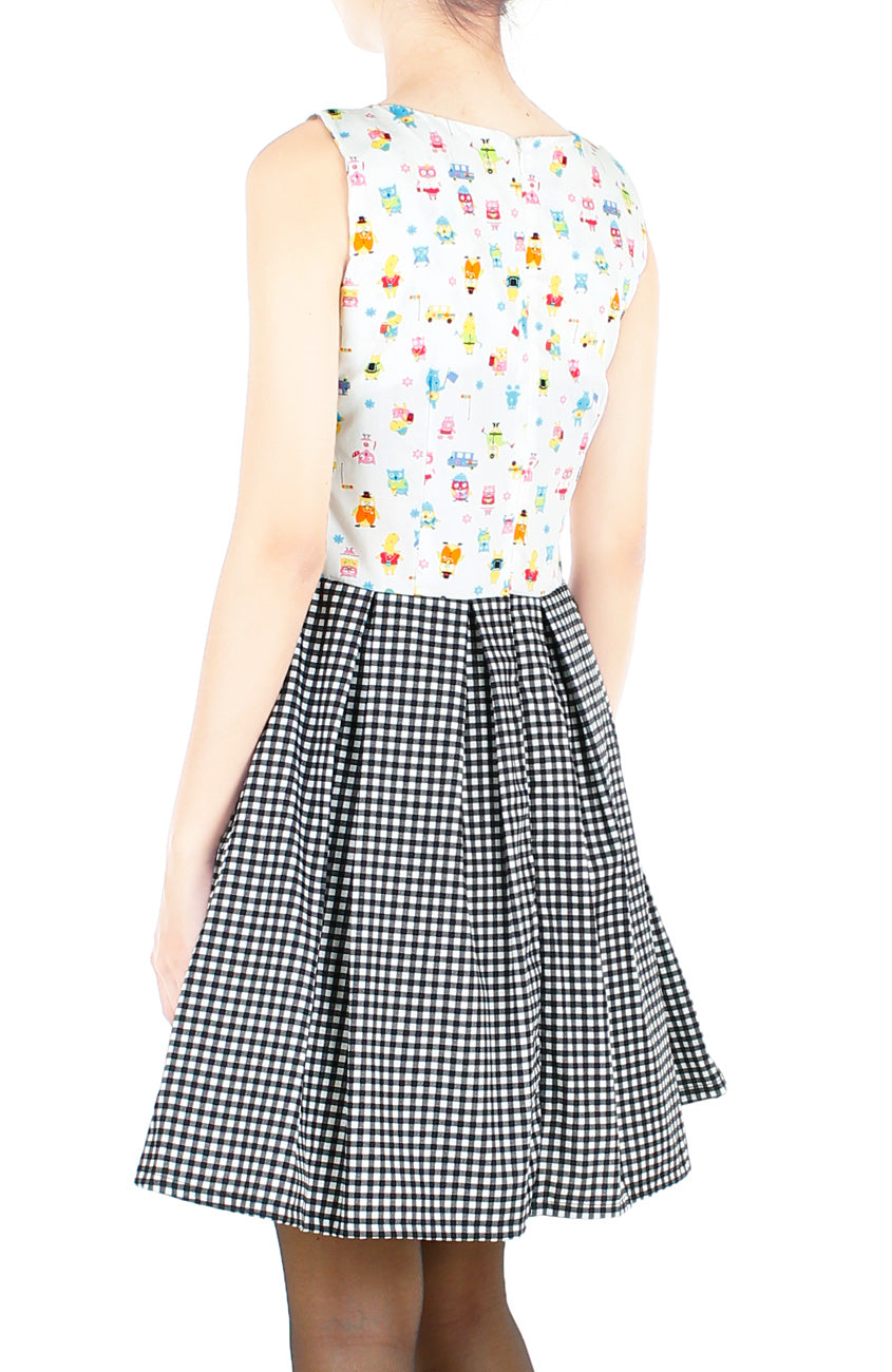 The Unexpected Duet Flare Dress