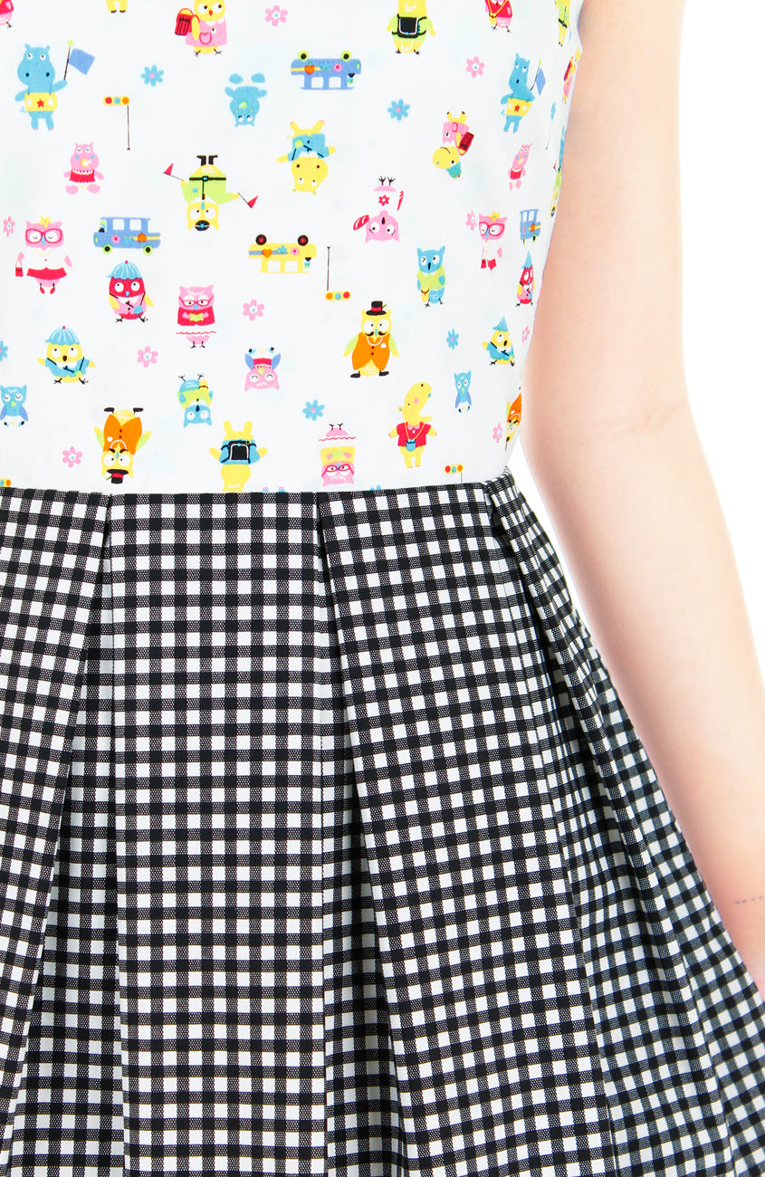 The Unexpected Duet Flare Dress