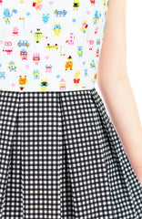 The Unexpected Duet Flare Dress