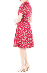 Timeless Tulip Anna Shirtdress – Apple Red
